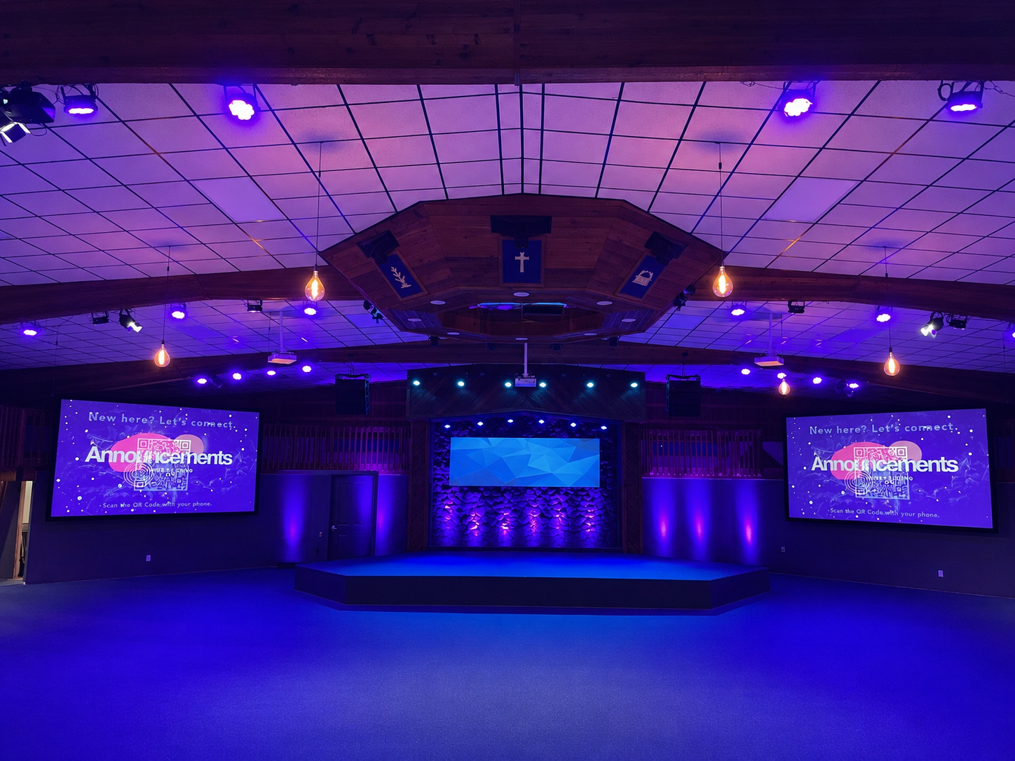 Church AVL installation