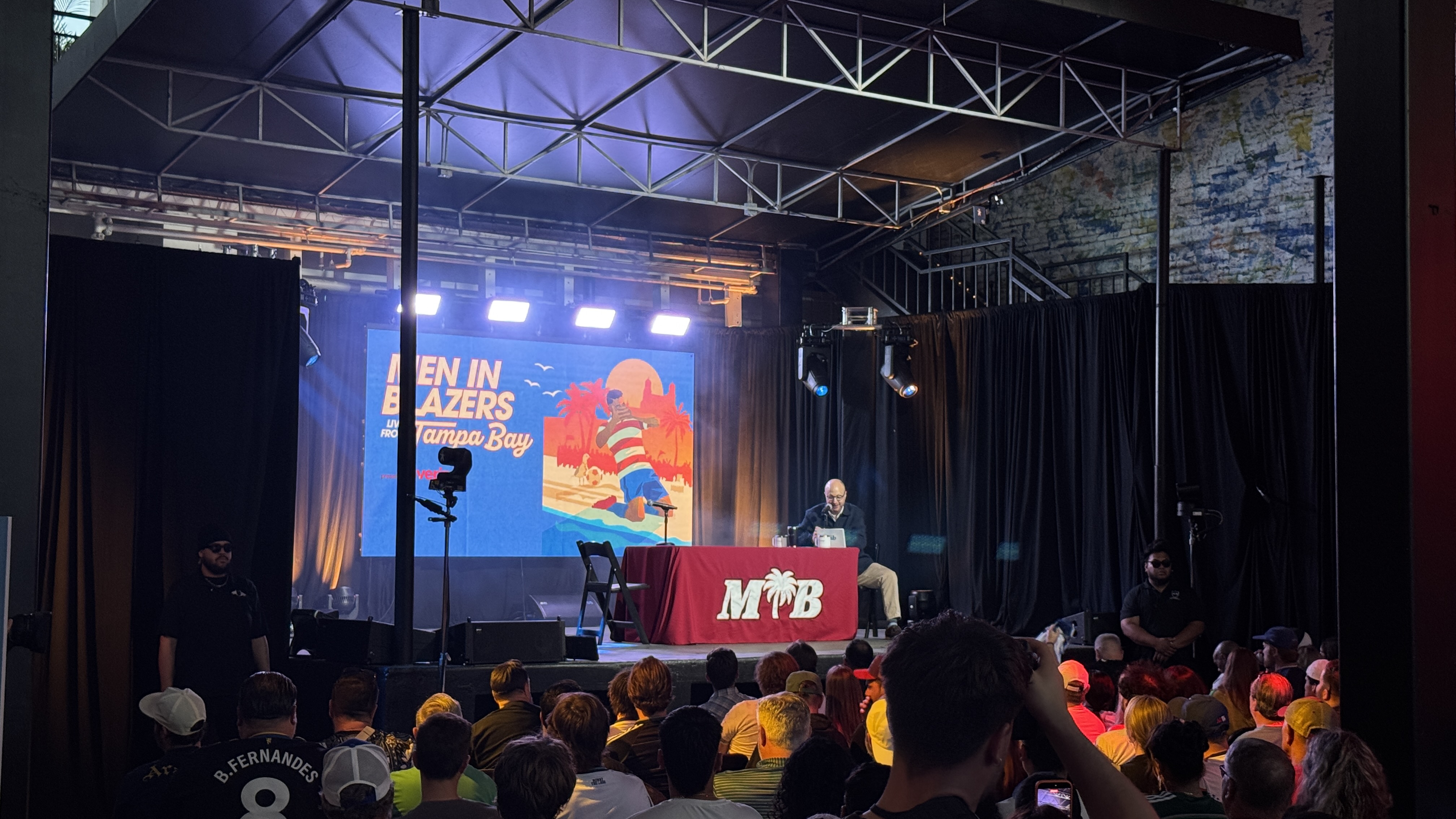 Men in Blazers live event Tampa Bay