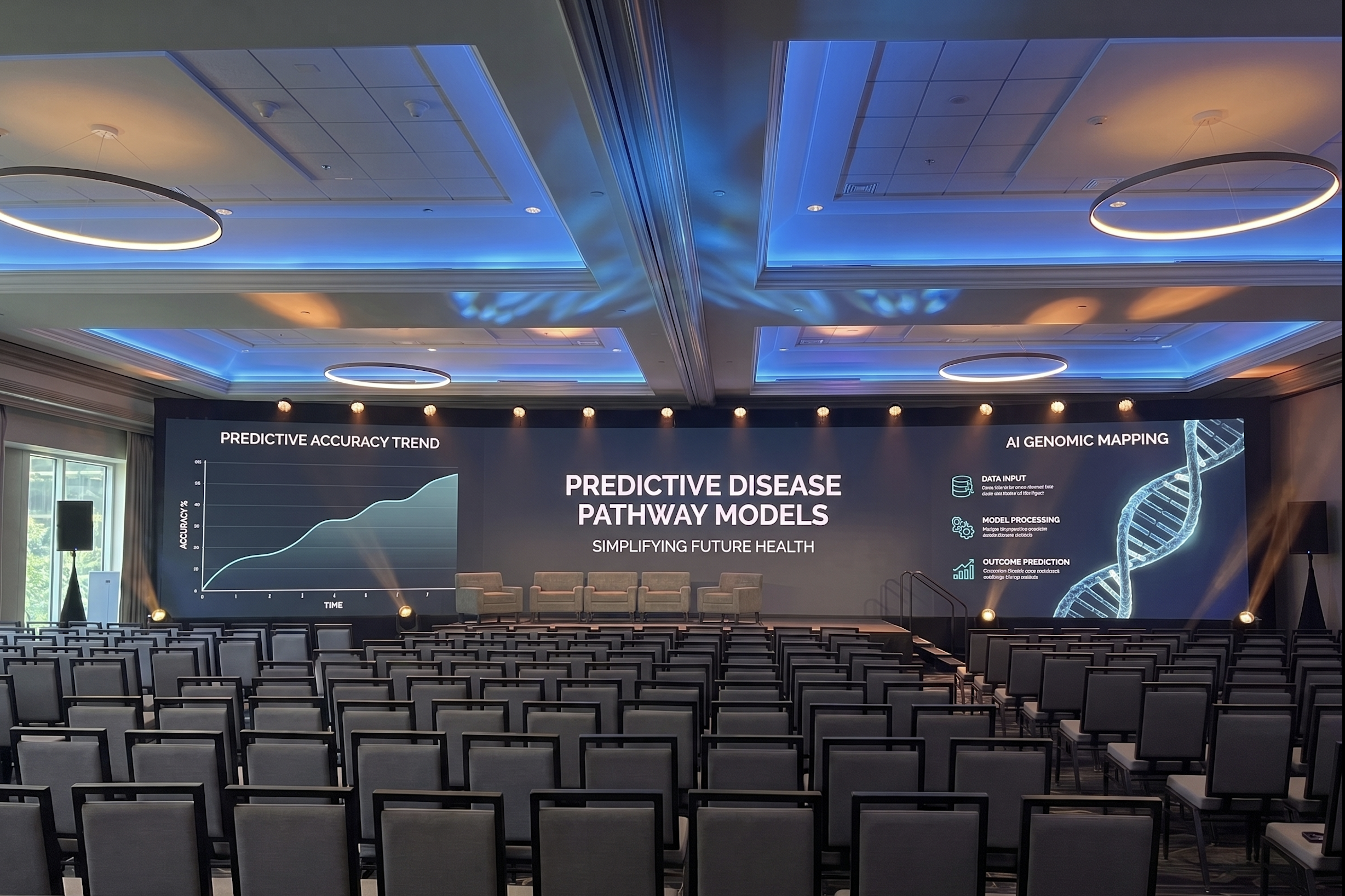 LED screen conference production